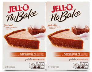 Jell-O No Bake Pumpkin Style Pie Dessert